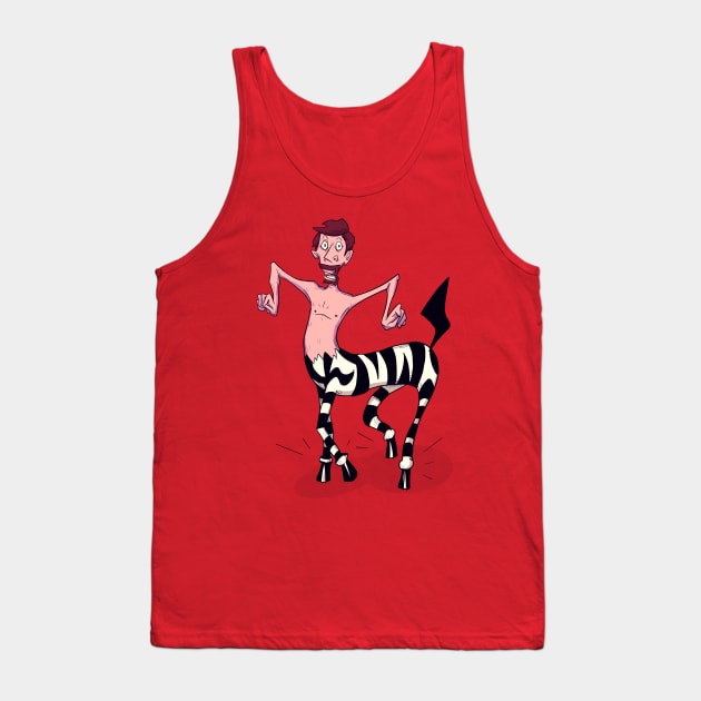 Zebras In America Tank Top by LVBart